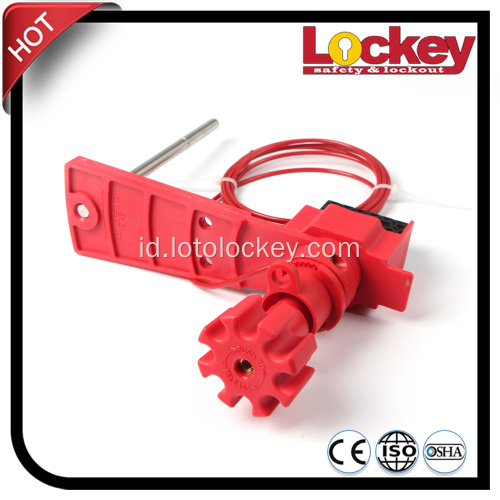 Universal Valve Lockout dengan One Blocking Arm